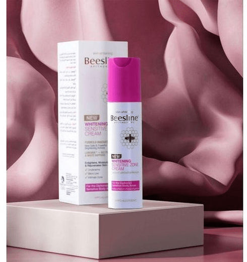 بيزلين عرض غسول تفتيح للمناطق الحساسة 200 مل + كريم تفتيح المناطق الحساسة 50 مل - Beesline